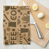 Koffiepatroon Theedoek (Quarter Fold)