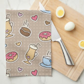 Koffiepatroon Theedoek (Quarter Fold)