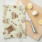 Koffiepatroon Theedoek (Quarter Fold)