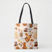 Koffiepatroon Tote Bag (Voorkant)