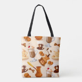 Koffiepatroon Tote Bag (Achterkant)