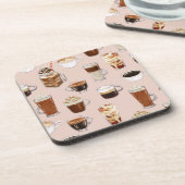 Koffiepatroon voor Drinken en desserts Bier Onderzetter (Linkerzijde)