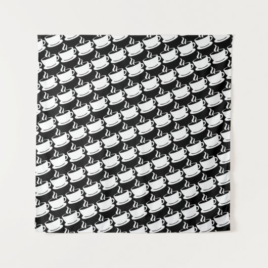 Koffiepatroon Wandkleed (Voorkant)