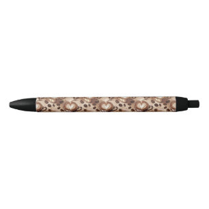 Koffiepatroon Zwarte Inkt Pen