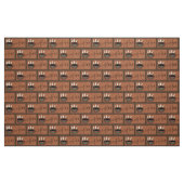Koffiepatroonweefsel Stof (Fat Quarter)