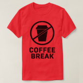 Koffiepauze 5 t-shirt (Design voorkant)