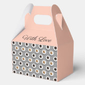 Koffiepauze. Bedankdoosjes (Achterkant)