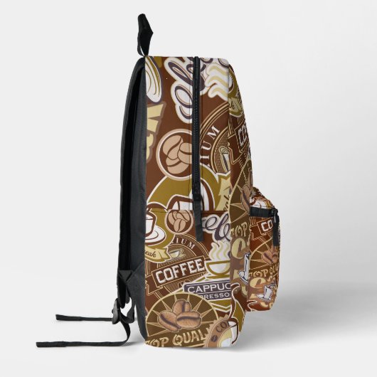 Koffiepauze Bedrukte Rugzak (Links)