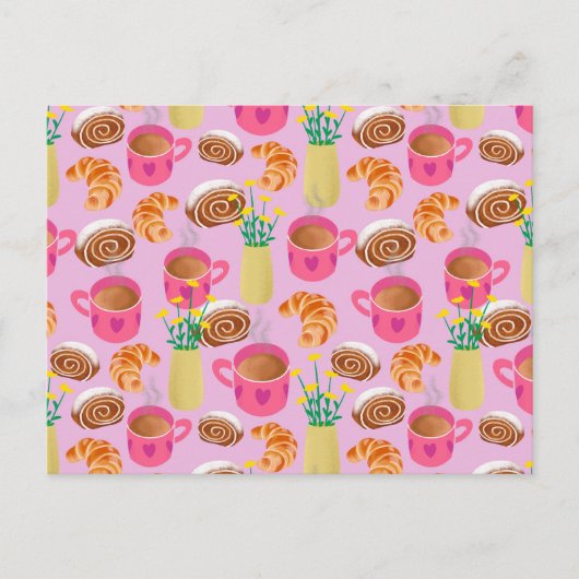 Koffiepauze Briefkaart (Voorkant)