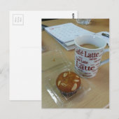 Koffiepauze Briefkaart (Voorkant / Achterkant)