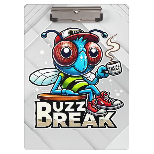 koffiepauze-buzz klembord (Voorkant)