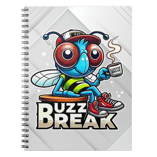 koffiepauze-buzz notitieboek (Voorkant)
