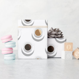 Koffiepauze. Cadeaupapier