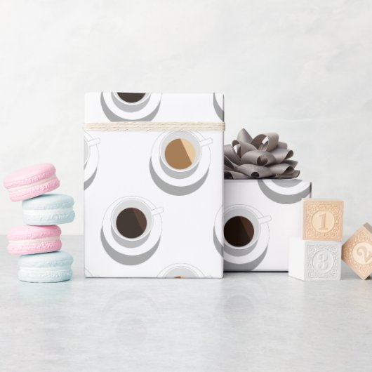 Koffiepauze. Cadeaupapier (Baby Shower)