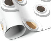 Koffiepauze. Cadeaupapier (Rol Hoek)