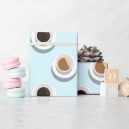 Koffiepauze. Cadeaupapier