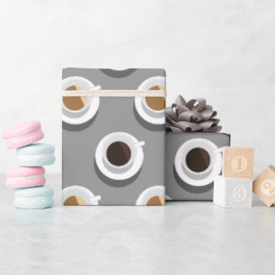Koffiepauze. Cadeaupapier