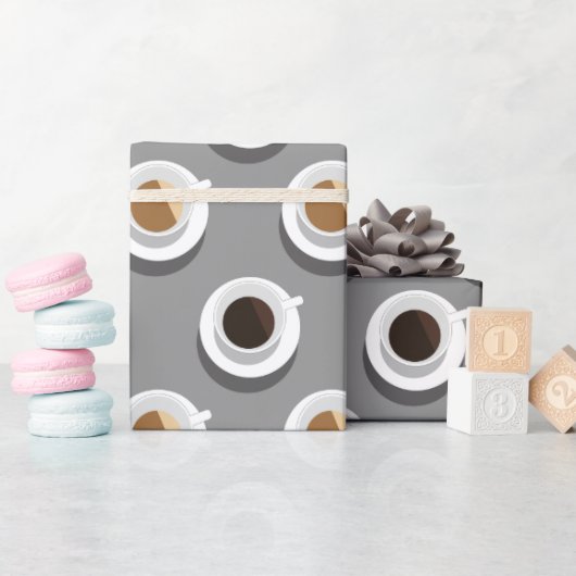 Koffiepauze. Cadeaupapier (Baby Shower)