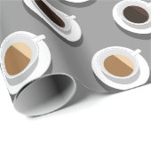 Koffiepauze. Cadeaupapier (Rol Hoek)