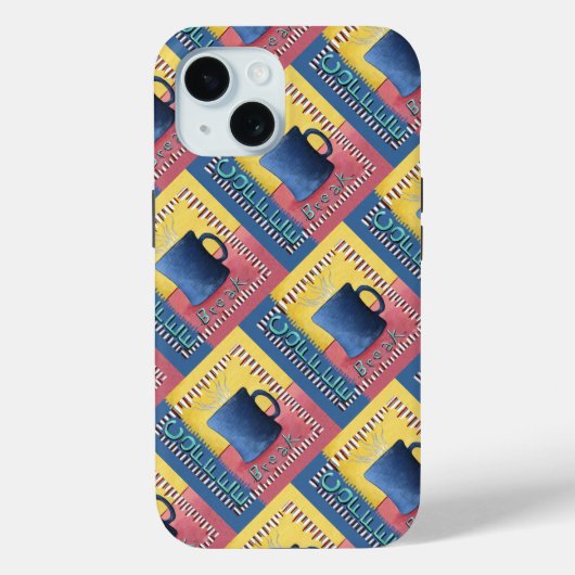 Koffiepauze Case-Mate iPhone Case (Achterkant)