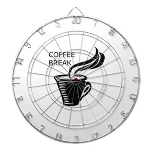 koffiepauze dartbord