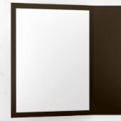 Koffiepauze. Drieluik Uitnodiging (Binnenzijde eerst)