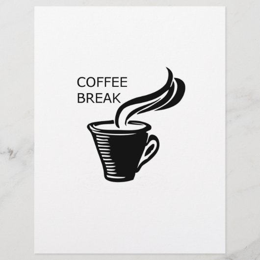Koffiepauze Flyer (Voorkant)