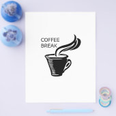 Koffiepauze Flyer (Enkel)