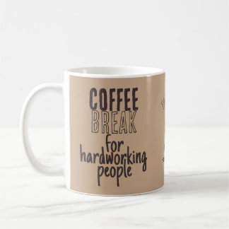 Koffiepauze – Geweldige ideeën – Latte Beige Koffiemok