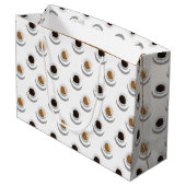 Koffiepauze. Groot Cadeauzakje (Achterkant Gekanteld)