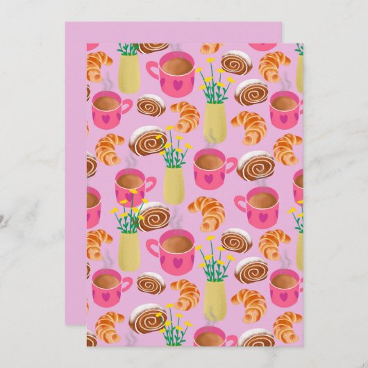 Koffiepauze Kaart (Voorkant / Achterkant)