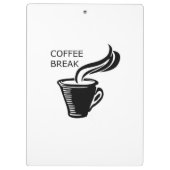 Koffiepauze Klembord (Achterkant)