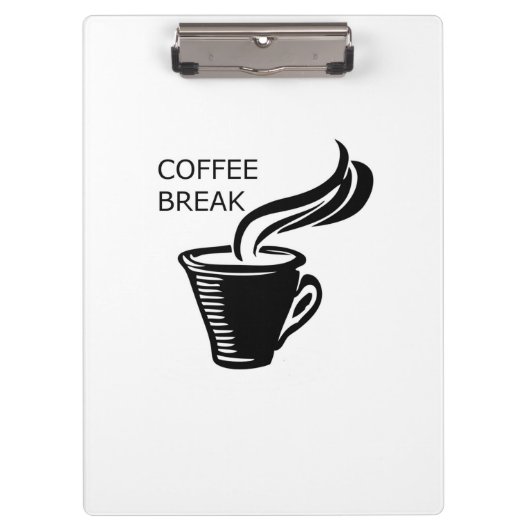 Koffiepauze Klembord (Voorkant)