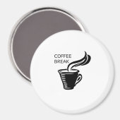 Koffiepauze Magneet (Voorkant / Achterkant)