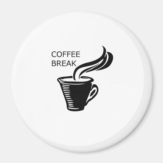Koffiepauze Magneet (Voorkant)