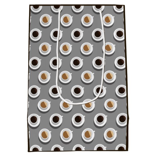 Koffiepauze. Medium Cadeauzakje (Achterkant)