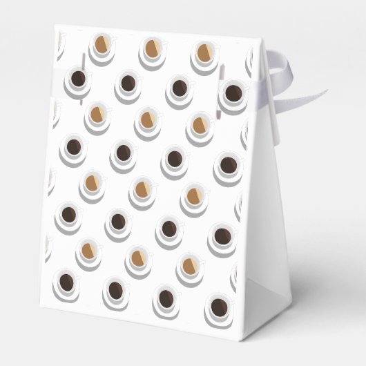 Koffiepauze. medium geschenkzak bedankdoosjes (Achterkant)