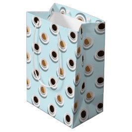 Koffiepauze. medium geschenkzak cadeauzakje