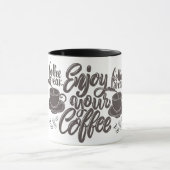 koffiepauze mok ontwerp (Midden)