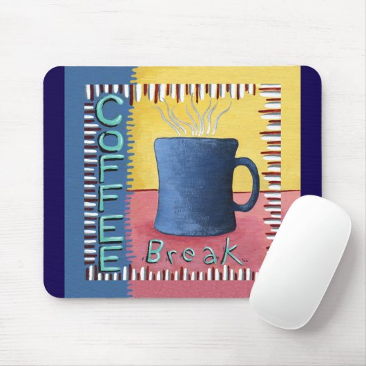 Koffiepauze Muismat (Met muis)