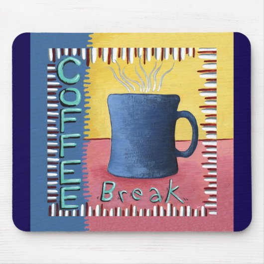 Koffiepauze Muismat (Voorkant)