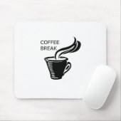 Koffiepauze Muismat (Met muis)