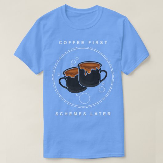 Koffiepauze op het werk 2 t-shirt (Design voorkant)