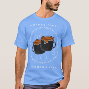Koffiepauze op het werk 2 t-shirt
