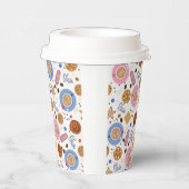 Koffiepauze Papierkop Papieren Bekers (Rechts)