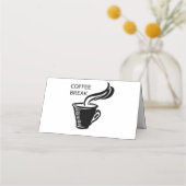Koffiepauze Plaatskaartje (Achterkant)