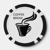Koffiepauze Poker Chips (Achterkant)