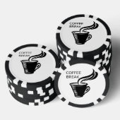 Koffiepauze Poker Chips (Opstapeling)