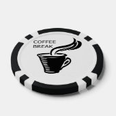 Koffiepauze Poker Chips (Enkel)