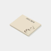 Koffiepauze Post-it notities Post-it® Notes (Schuin)